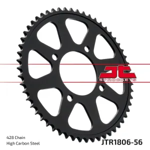 JT SPROCKETS - SPROCKET REAR 56T 428 - 12100417