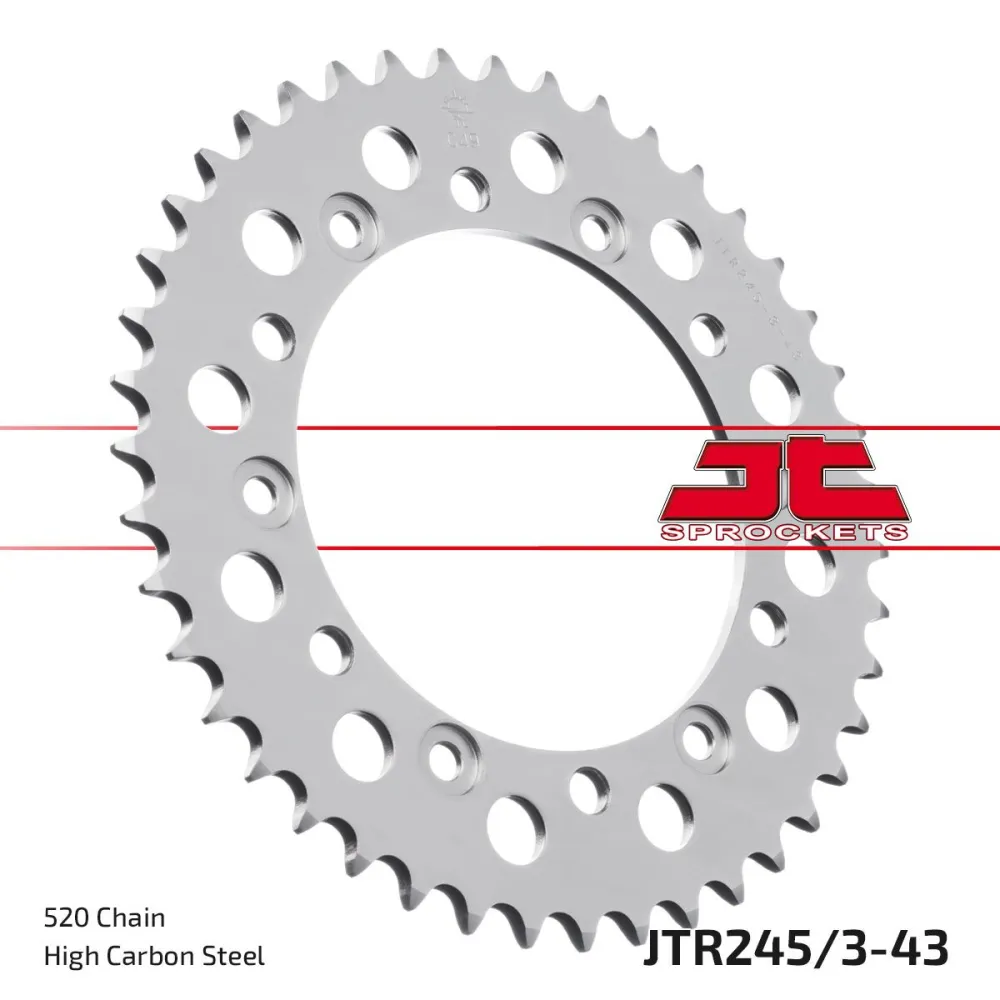JT SPROCKETS - SPROCKET REAR 43T 520 - 12100424