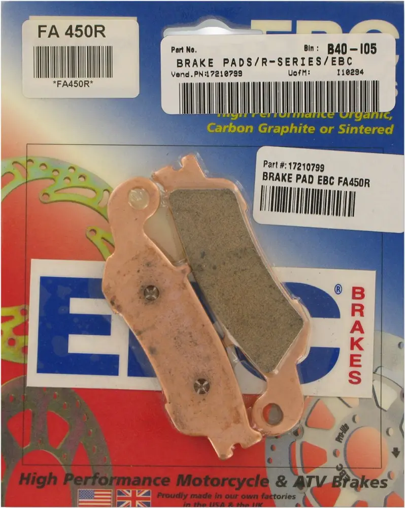 EBC - BRAKE PAD SINT R SERIES - 17210799