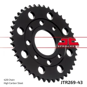 JT SPROCKETS - SPROCKET REAR 43T 428 - 12100433