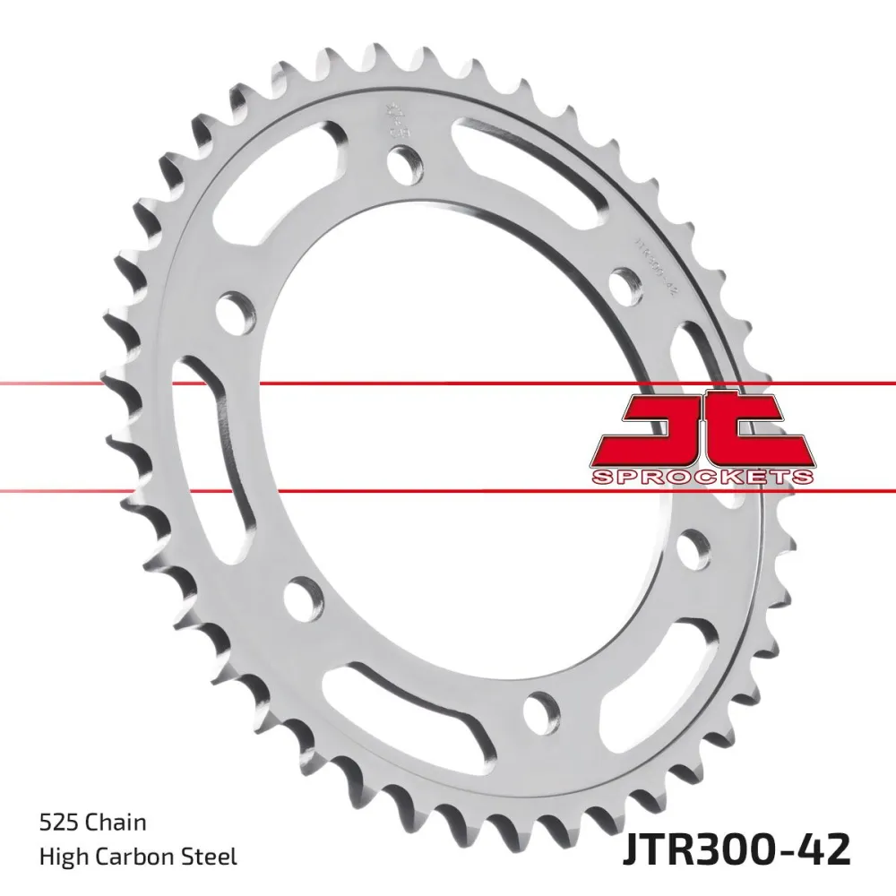 JT SPROCKETS - SPROCKET REAR 42T 525 - 12100444