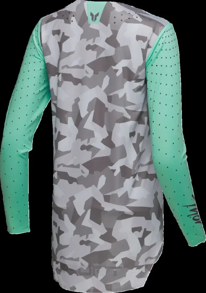 THOR - JERSEY WMN SPORT SHADOW TEAL L - 29110323