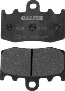 GALFER - BRAKE PAD SEMI METAL - 17212330