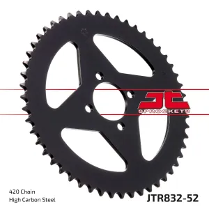JT SPROCKETS - SPROCKET REAR 52T 420 - 12100479