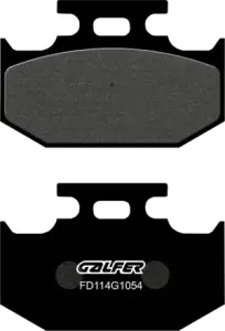 GALFER - BRAKE PAD SEMI METAL - 17212397