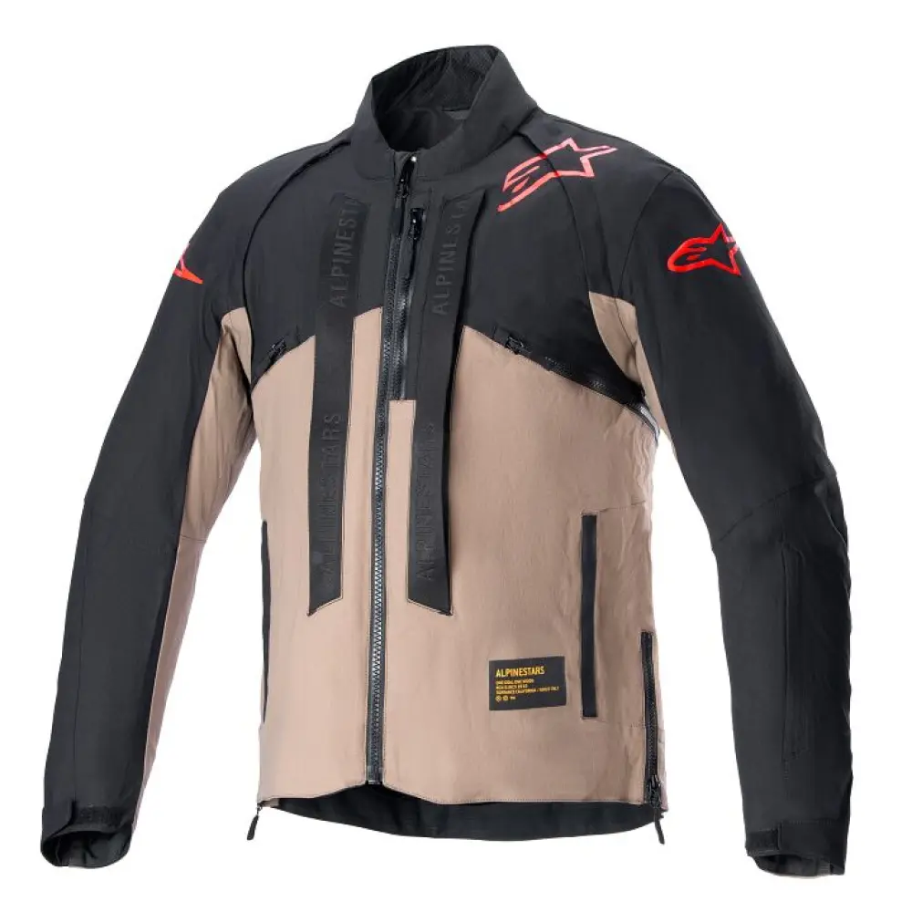 ALPINESTARS(MX) - JACKET TECHDURA BLK/BR 2X - 29200742