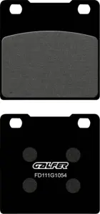 GALFER - BRAKE PAD SEMI METAL - 17212937