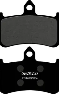 GALFER - BRAKE PAD SEMI METAL - 17212941