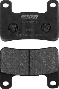 GALFER - BRAKE PAD SEMI METAL - 17212965