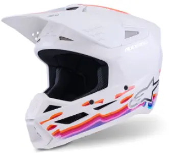 ALPINESTARS(MX) - HELMET SM3 FORCE WHITE-GLOSS X - 01109201