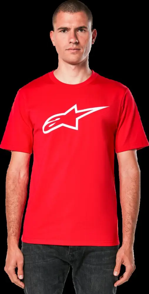 ALPINESTARS (CASUALS) - TEE SS CSF AGELESS 2.0 RED/WHT - 303024244