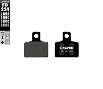 GALFER - BRAKE PAD SEMI METAL - 17213559