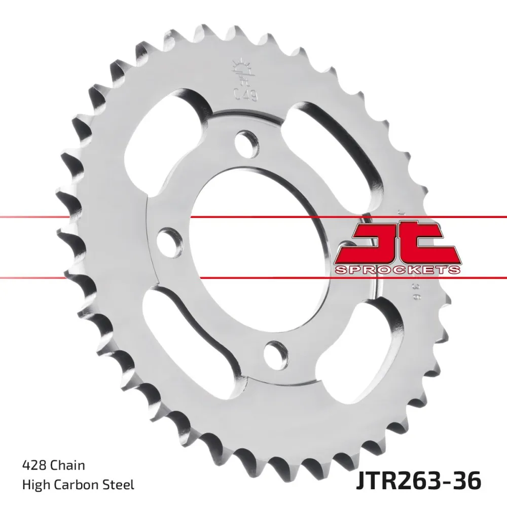 JT SPROCKETS - SPROCKET REAR 36T 428 - 12100674