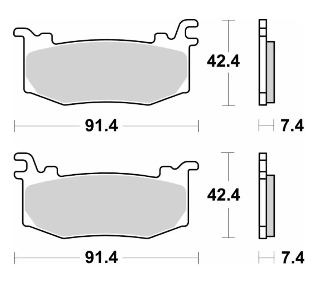 SBS - BRAKE PAD SINT RACE - 17213720