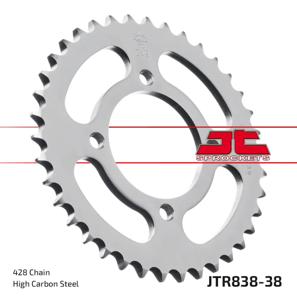 JT SPROCKETS - SPROCKET REAR 38T 428 - 12100683