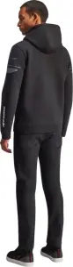 ALPINESTARS (CASUALS) - HOODIE ZIP ESEMEX BLACK/CHARCO - 30507155