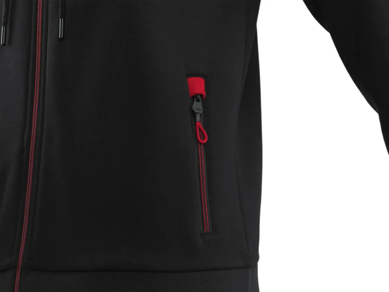 AKRAPOVIC - ZIP HOODIE BLACK WMN S - 30511219