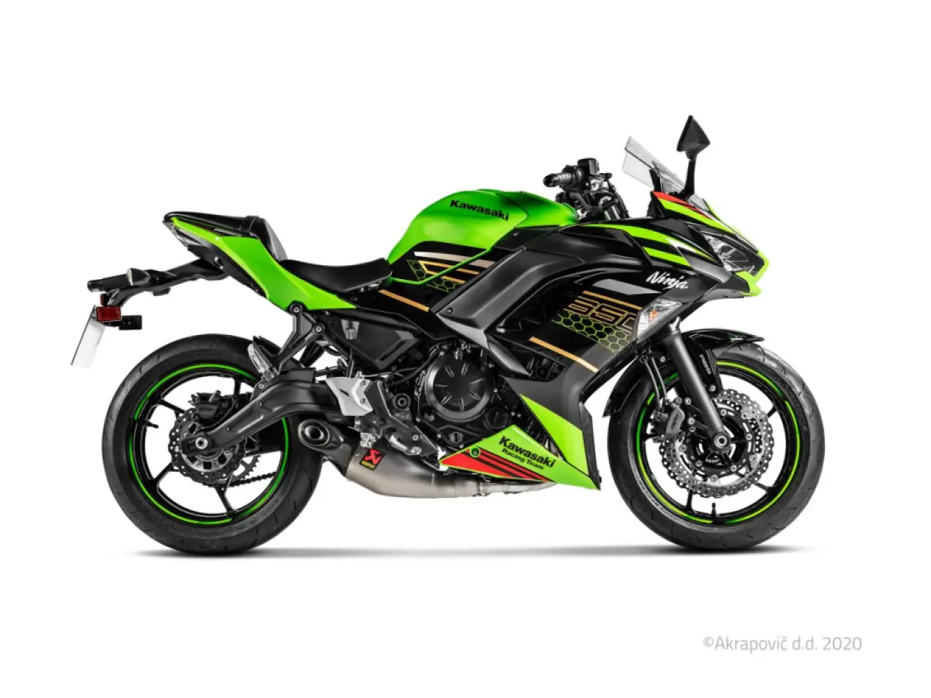 AKRAPOVIC - EXHAUST RAC SS/TI Z650 - 18102770