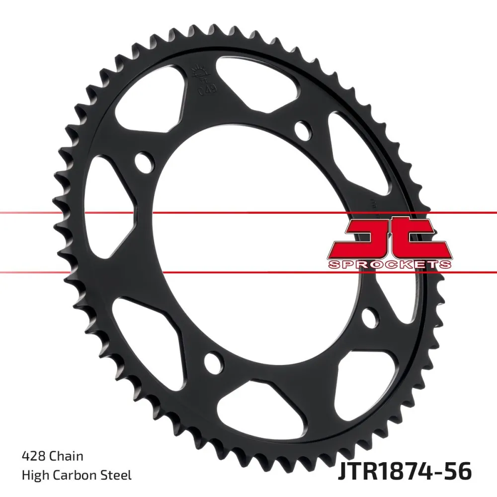 JT SPROCKETS - SPROCKET REAR 56T 428 - 12101059