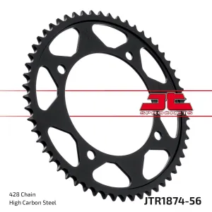 JT SPROCKETS - SPROCKET REAR 56T 428 - 12101059