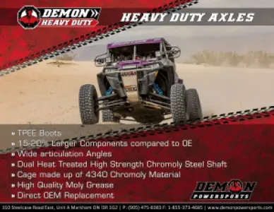 DEMON - AXLE HD PO SPORTSMAN/HAWKEYE/O - 02141238