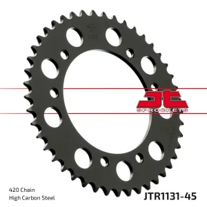 JT SPROCKETS - SPROCKET REAR 45T 420 - 12101130