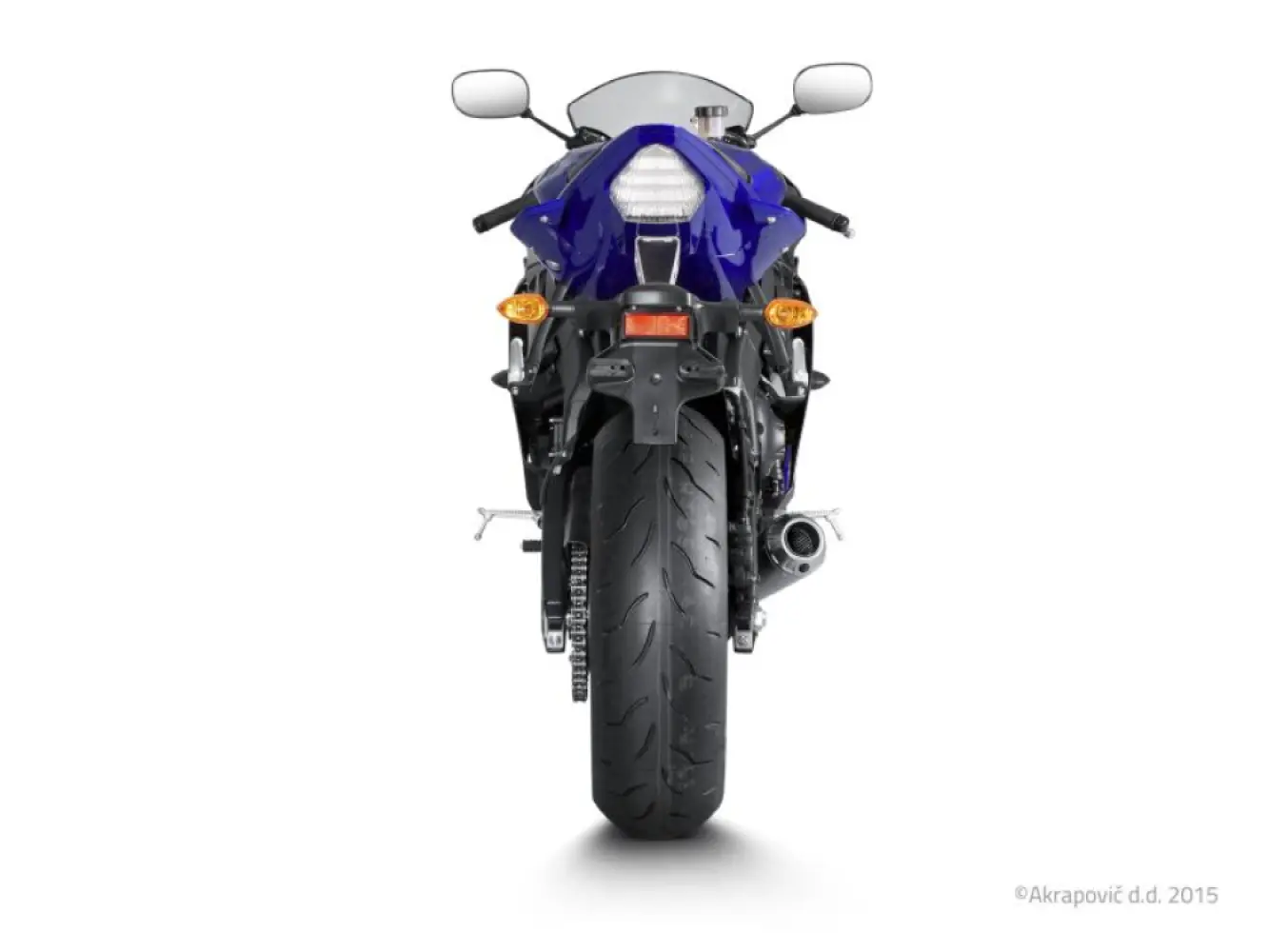 AKRAPOVIC - MUFFLER TI YZF-R6 - 18112989