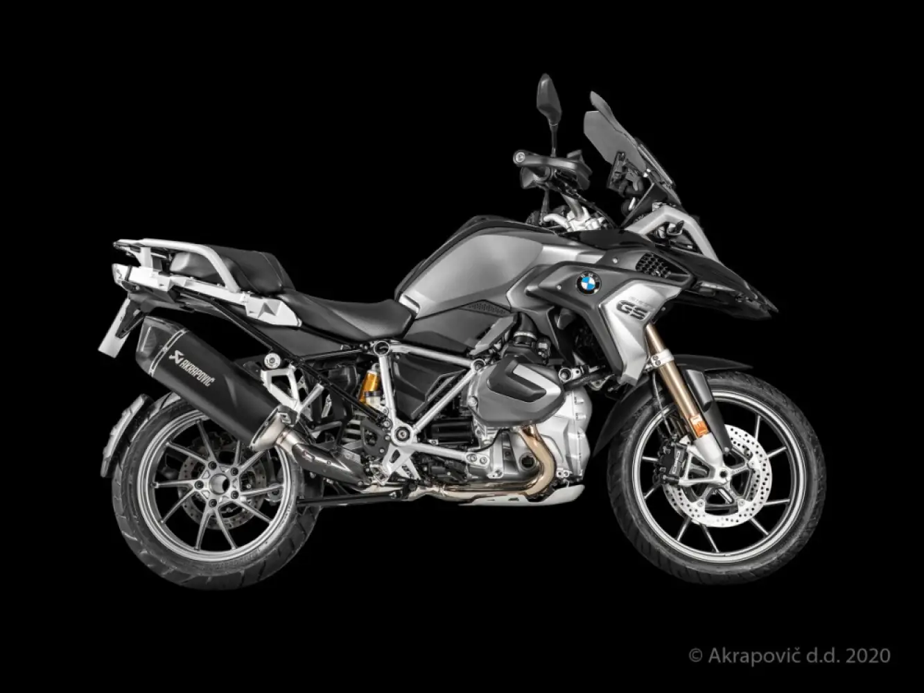 AKRAPOVIC - MUFFLER BLK TI R1250GS - 18113702