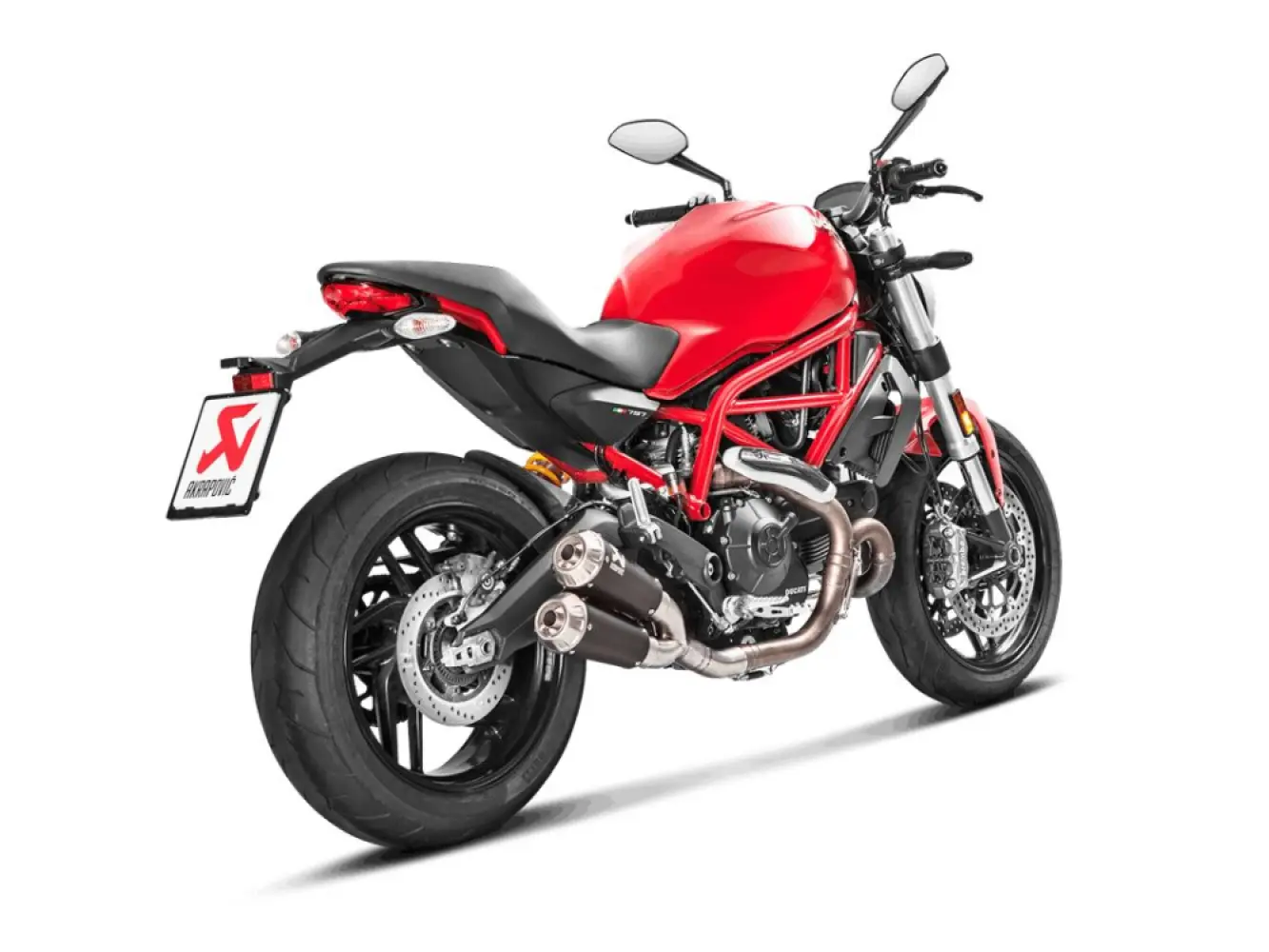AKRAPOVIC - MUFFLER TI DUCATI SCRMBLR - 18114090