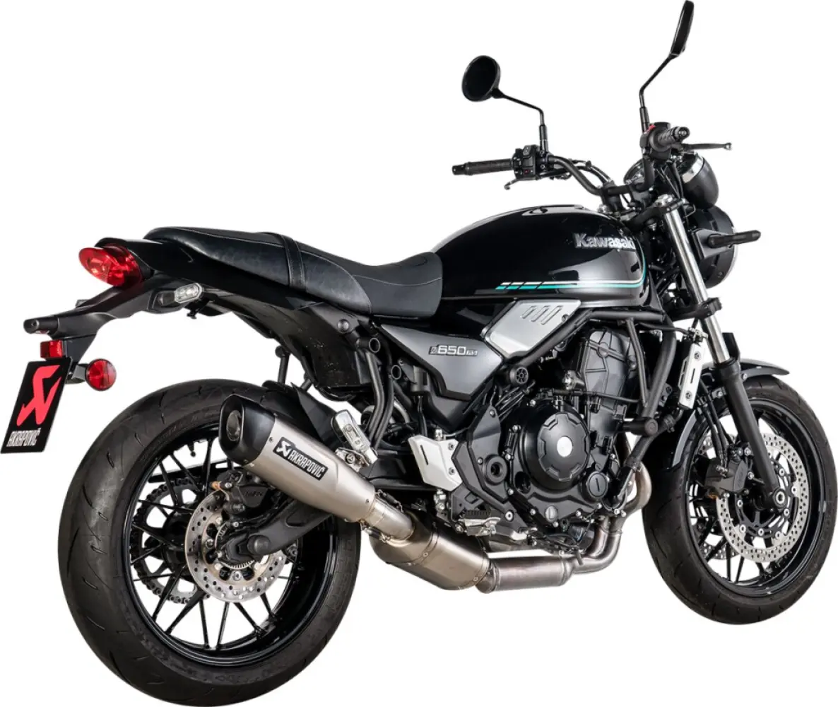 AKRAPOVIC - MUFFLER S/O TI Z650RS '22 - 18114319