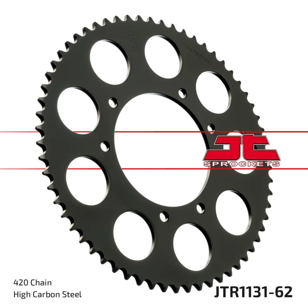 JT SPROCKETS - SPROCKET REAR 62T 420 - 12101348