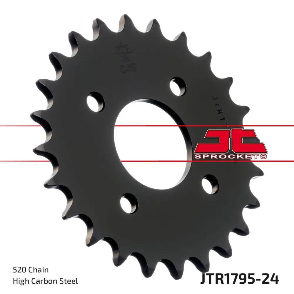 JT SPROCKETS - SPROCKET REAR 24T 520 - 12101435