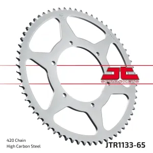 JT SPROCKETS - SPROCKET REAR 65T 420 - 12101440