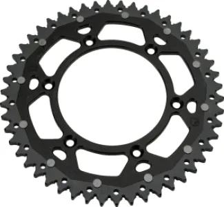 MOOSE OFFROAD HARD-PARTS - SPROCKET DUAL MSE 50 BK - 12101466