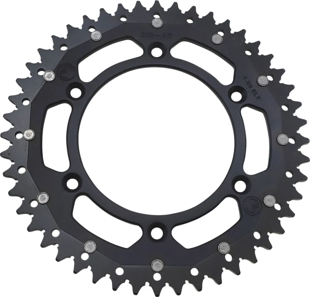 MOOSE OFFROAD HARD-PARTS - SPROCKET DUAL MSE 48 BK - 12101460