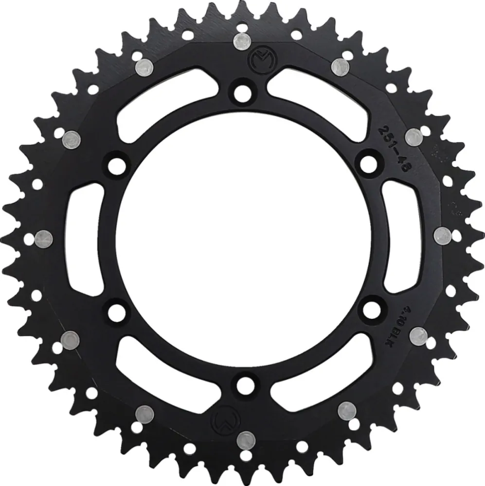 MOOSE OFFROAD HARD-PARTS - SPROCKET DUAL MSE 48 BK - 12101475