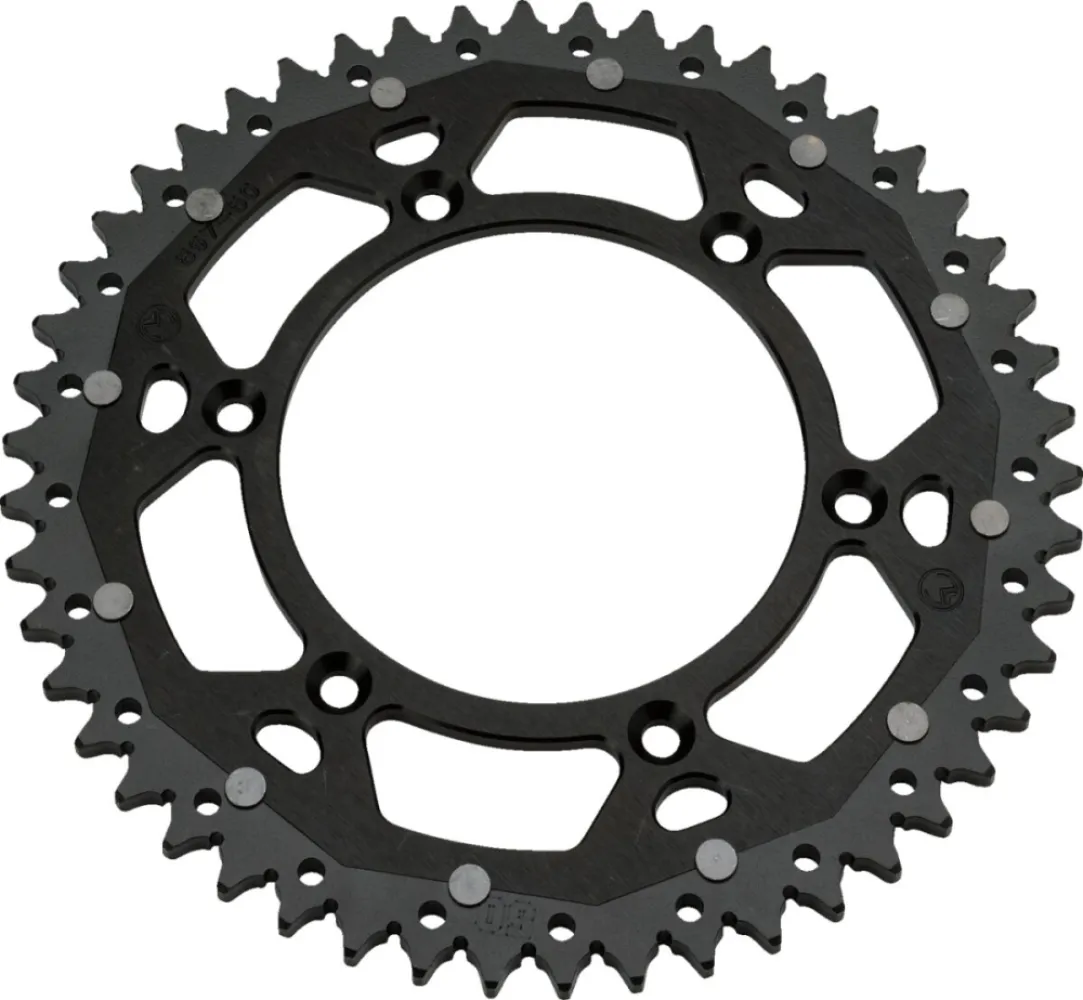 MOOSE OFFROAD HARD-PARTS - SPROCKET DUAL MSE 50 BK - 12101481