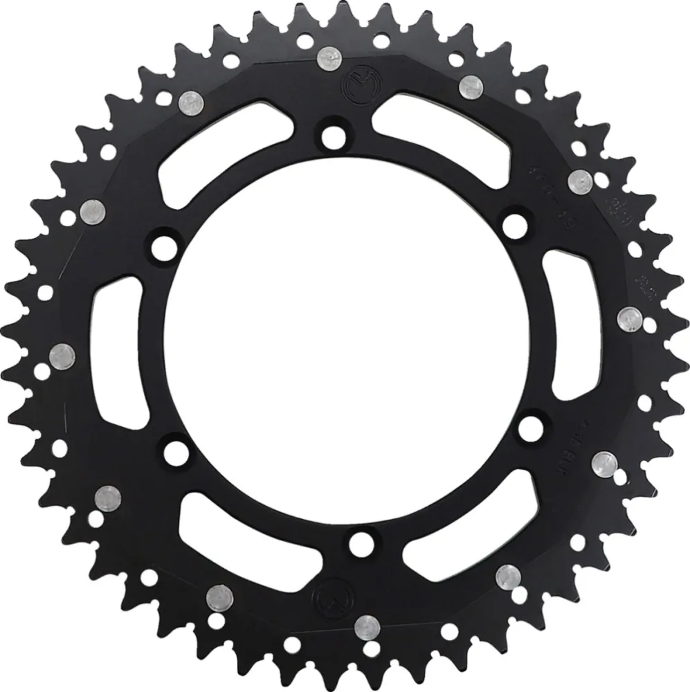 MOOSE OFFROAD HARD-PARTS - SPROCKET DUAL MSE 49 BK - 12101492