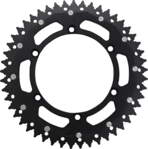 MOOSE OFFROAD HARD-PARTS - SPROCKET DUAL MSE 49 BK - 12101492