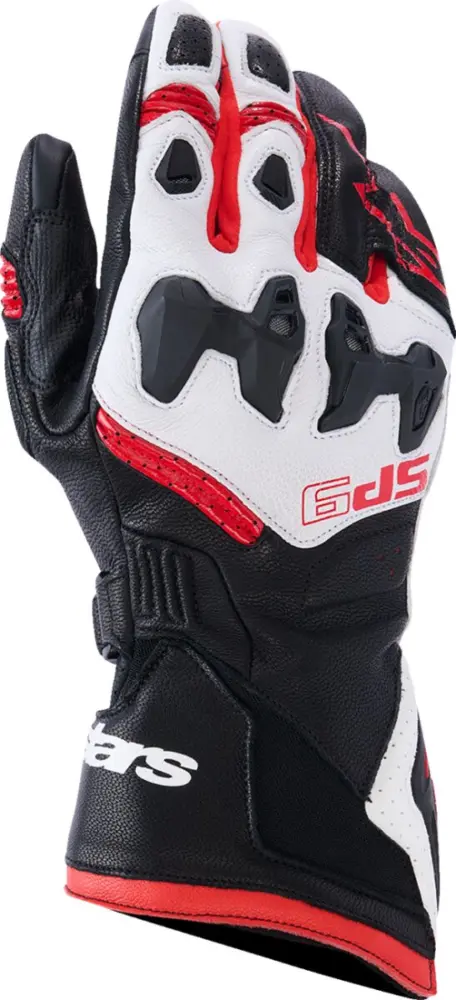ALPINESTARS (ROAD) - GLOVE SP-9 BLACK/WHITE/RED S - 33101144