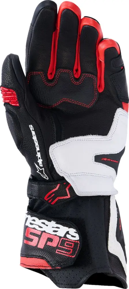 ALPINESTARS (ROAD) - GLOVE SP-9 BLACK/WHITE/RED M - 33101145