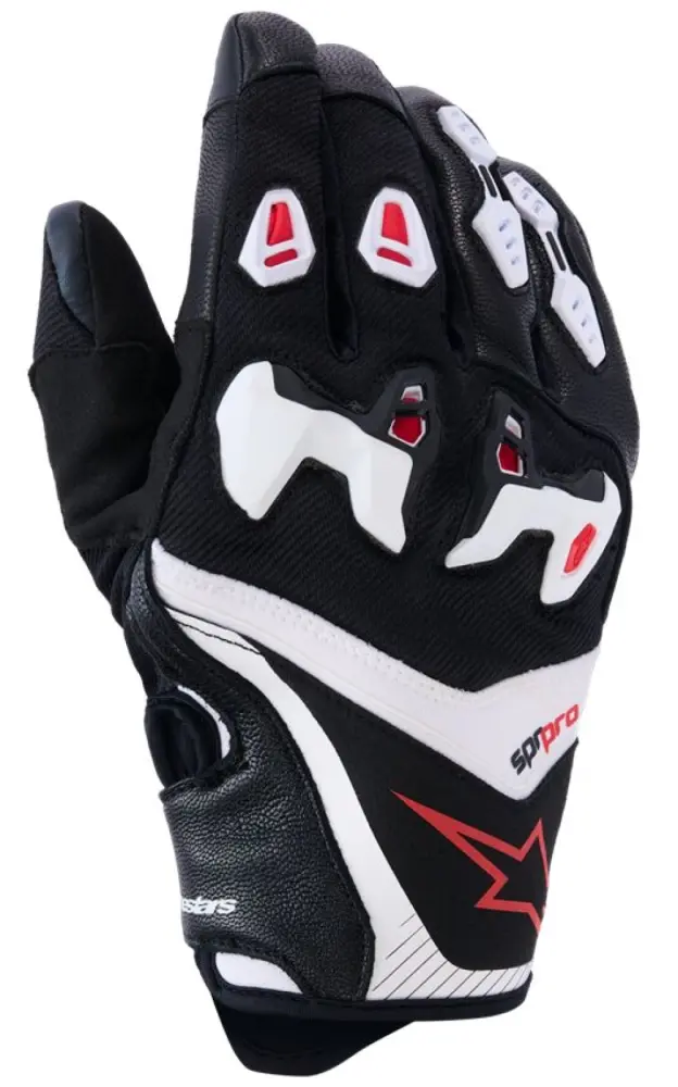 ALPINESTARS (ROAD) - GLOVE SP-R PRO BLACK/WHITE/RED - 33200794