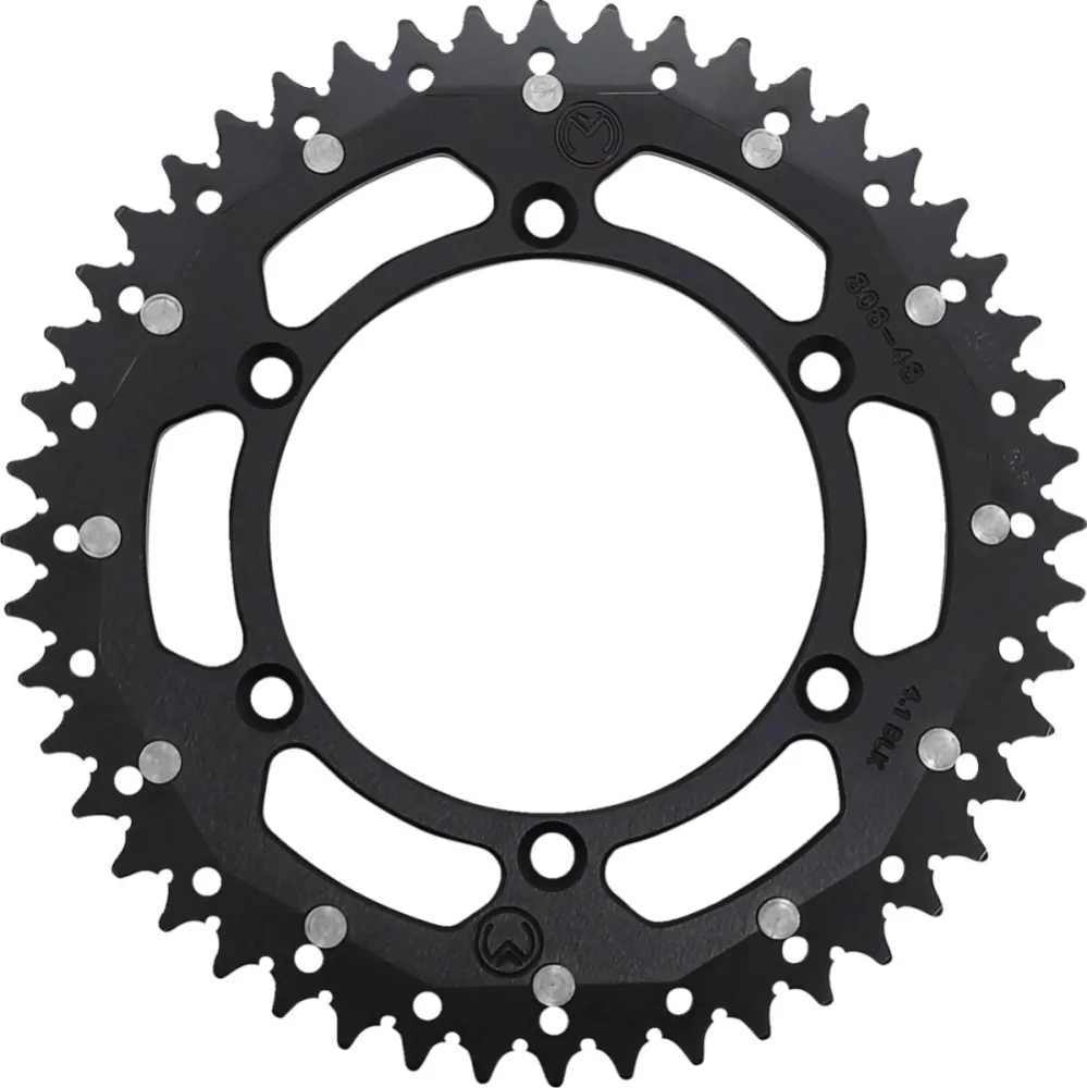 MOOSE OFFROAD HARD-PARTS - SPROCKET DUAL MSE 48 BK - 12101500