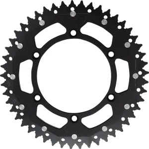 MOOSE OFFROAD HARD-PARTS - SPROCKET DUAL MSE 49 BK - 12101502