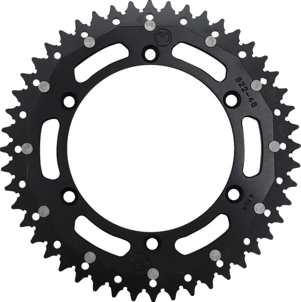 MOOSE OFFROAD HARD-PARTS - SPROCKET DUAL MSE 48 BK - 12101508