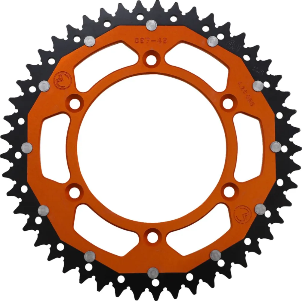 MOOSE OFFROAD HARD-PARTS - SPROCKET DUAL MSE 49 OR - 12101519