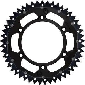 MOOSE OFFROAD HARD-PARTS - SPROCKET DUAL MSE 49 BK - 12101517
