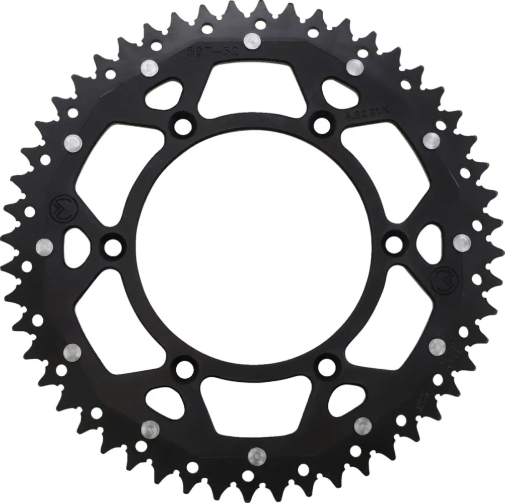 MOOSE OFFROAD HARD-PARTS - SPROCKET DUAL MSE 52 BK - 12101526
