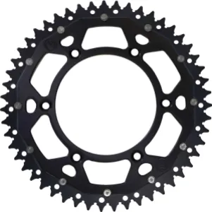 MOOSE OFFROAD HARD-PARTS - SPROCKET DUAL MSE 51 BK - 12101523