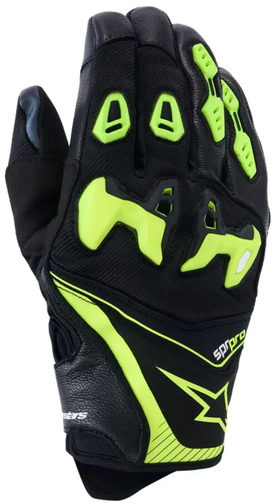 ALPINESTARS (ROAD) - GLOVE SP-R PRO BLACK/YELLOW FL - 33200797